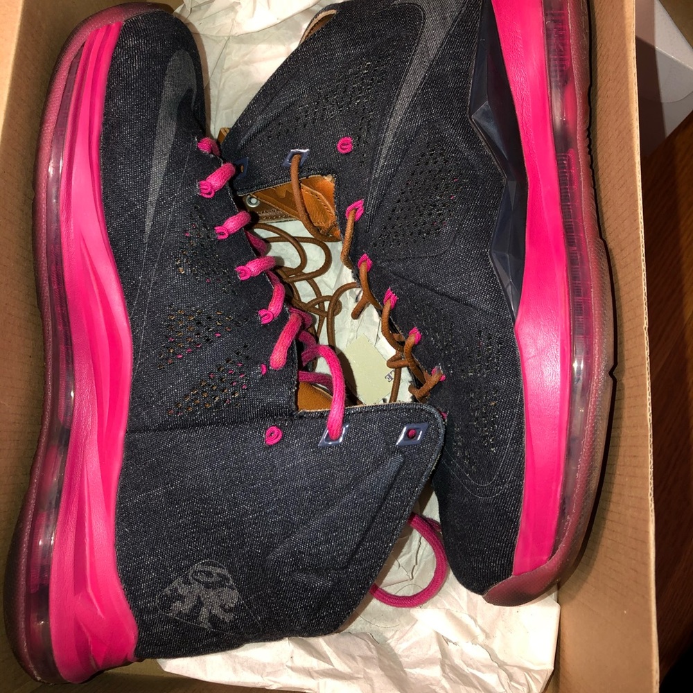 Lebron 10s denim